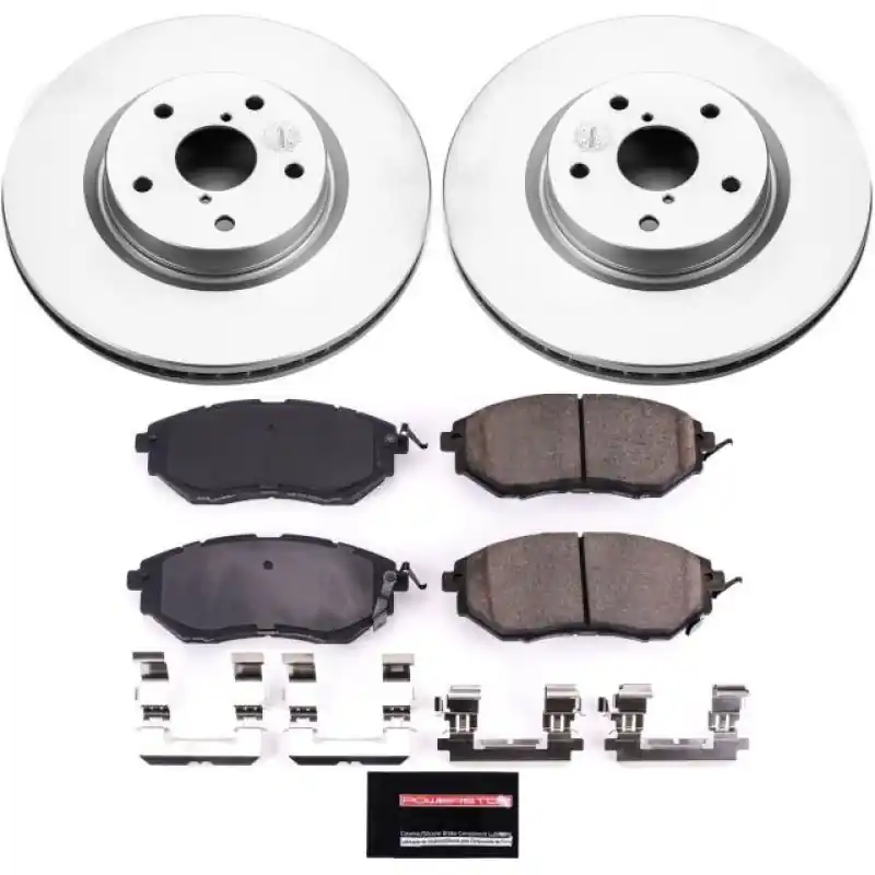 Power Stop 06-07 Subaru B9 Tribeca Front Z17 Evolution Geomet Coated Brake Kit (PSBCRK4603)