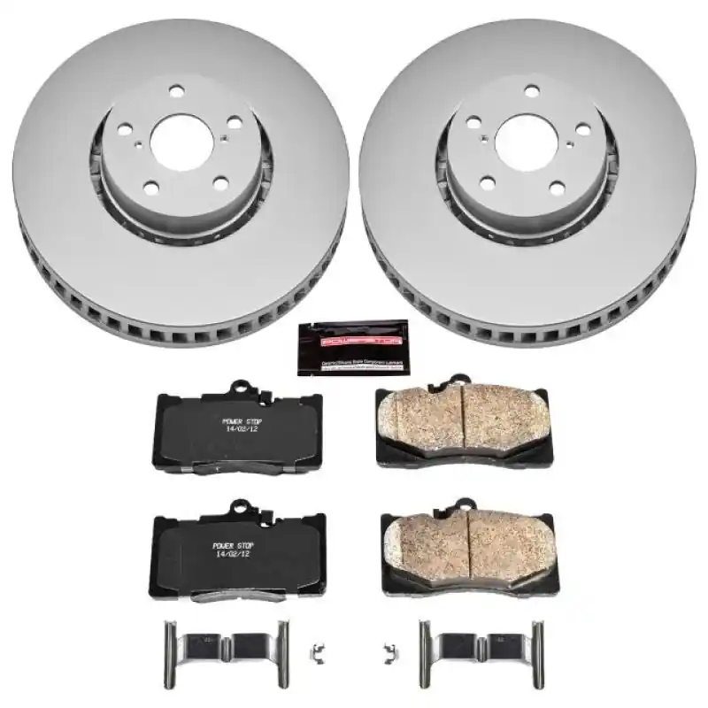 Power Stop 07-11 Lexus GS350 Front Z17 Evolution Geomet Coated Brake Kit (PSBCRK4633)