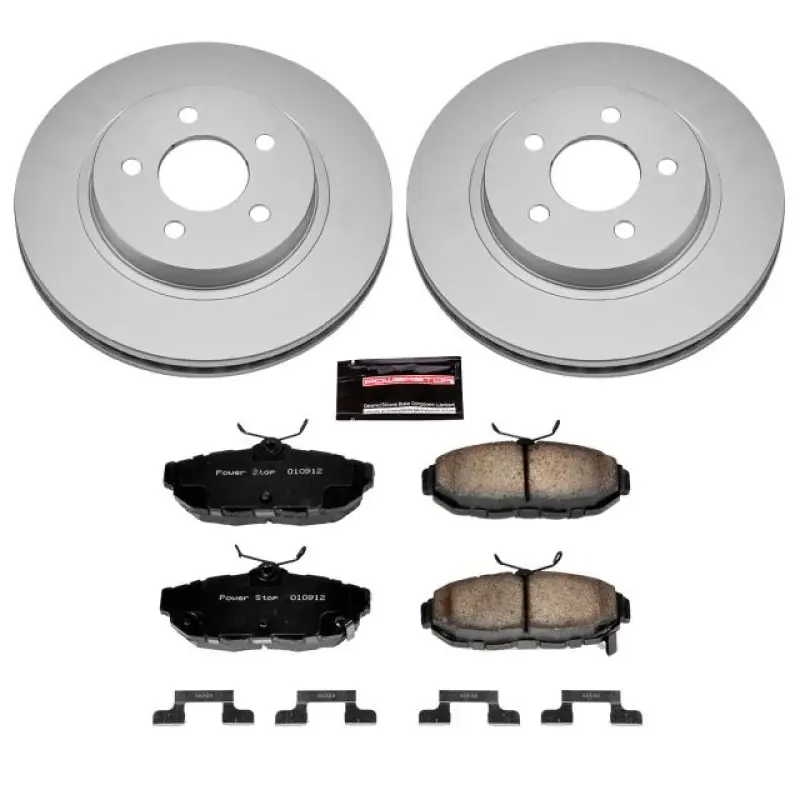 Power Stop 11-14 Ford Mustang Rear Z17 Evolution Geomet Coated Brake Kit (PSBCRK4749)