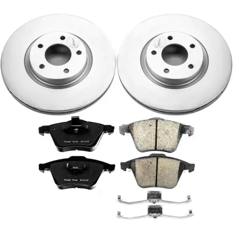 Power Stop 07-13 Mazda 3 Front Z17 Evolution Geomet Coated Brake Kit (PSBCRK5279)