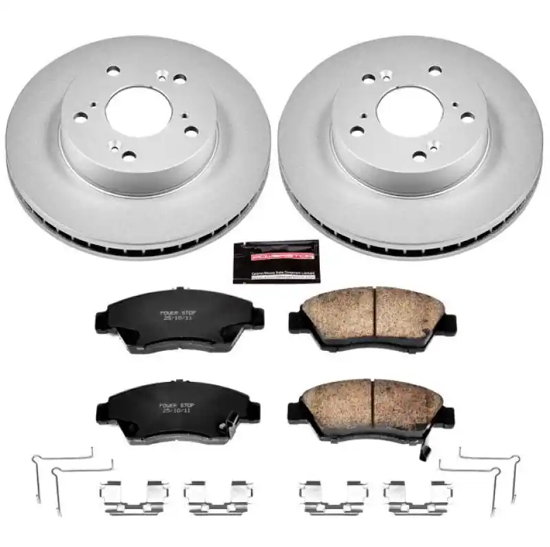 Power Stop 13-15 Acura ILX Front Z17 Evolution Geomet Coated Brake Kit (PSBCRK6317)