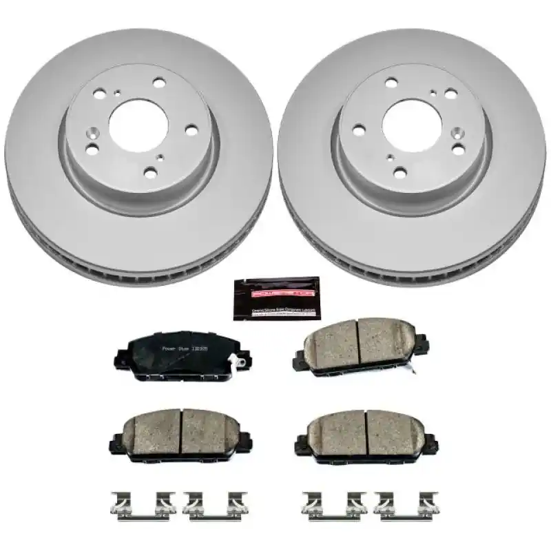 Power Stop 13-19 Honda Accord Front Z17 Evolution Geomet Coated Brake Kit (PSBCRK6515)