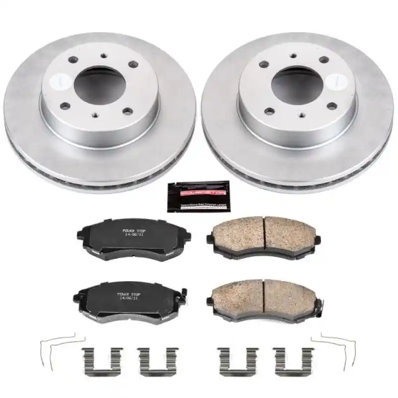 Power Stop 91-96 Infiniti G20 Front Z17 Evolution Geomet Coated Brake Kit (PSBCRK656)