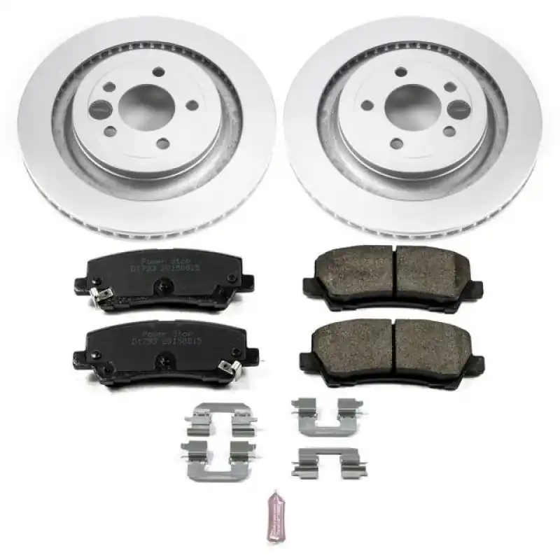 Power Stop 15-19 Ford Mustang Rear Z17 Evolution Geomet Coated Brake Kit (PSBCRK6812)