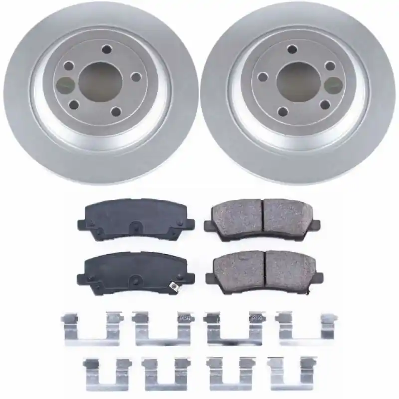 Power Stop 15-19 Ford Mustang Rear Z17 Evolution Geomet Coated Brake Kit (PSBCRK6813)