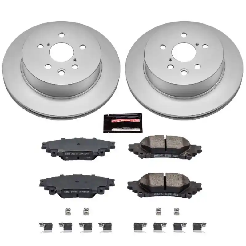Power Stop 14-15 Lexus IS250 Rear Z17 Evolution Geomet Coated Brake Kit (US & Canadian Models Only) (PSBCRK6928)