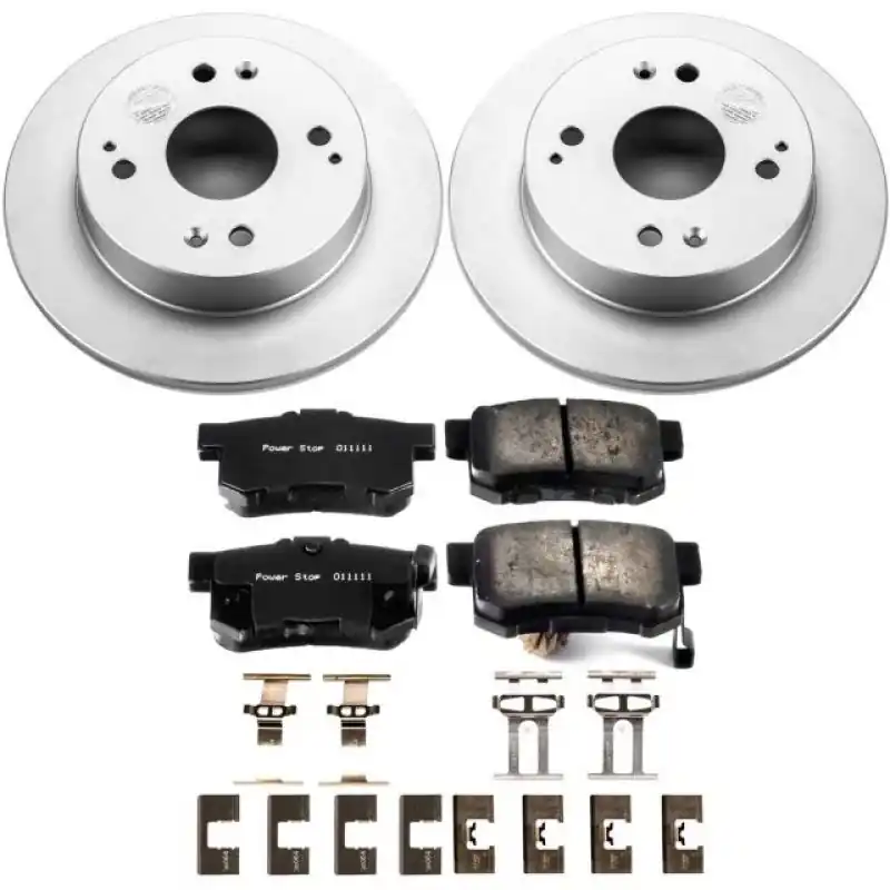 Power Stop 1997 Acura CL Rear Z17 Evolution Geomet Coated Brake Kit (PSBCRK701)