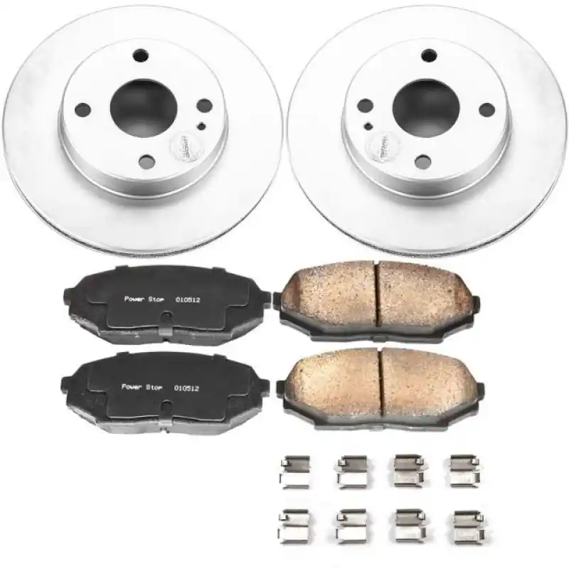 Power Stop 90-93 Mazda Miata Front Z17 Evolution Geomet Coated Brake Kit (PSBCRK717)