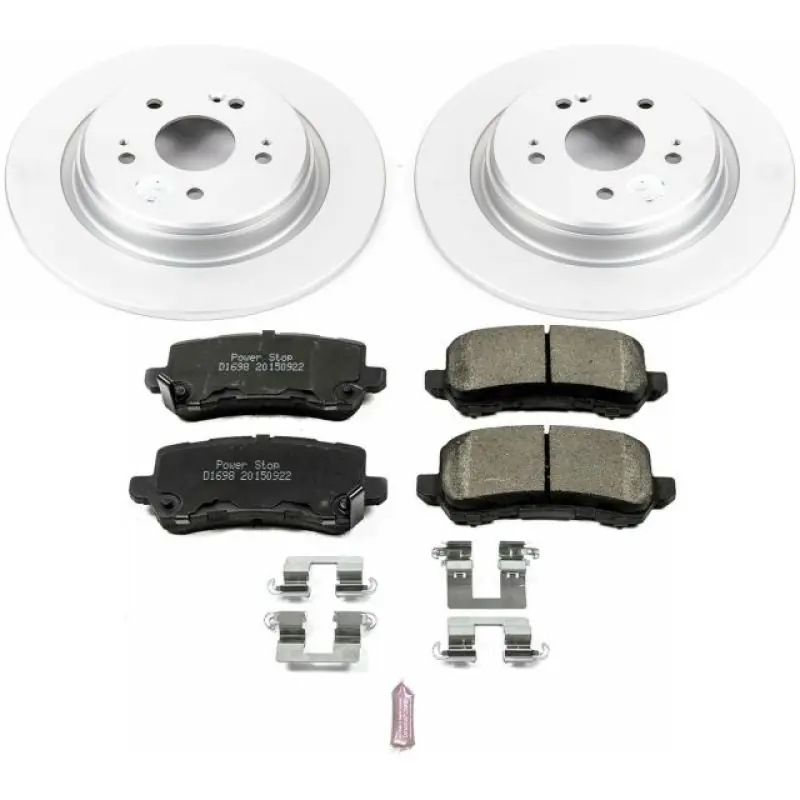Power Stop 15-19 Acura TLX Rear Z17 Evolution Geomet Coated Brake Kit (PSBCRK7216)