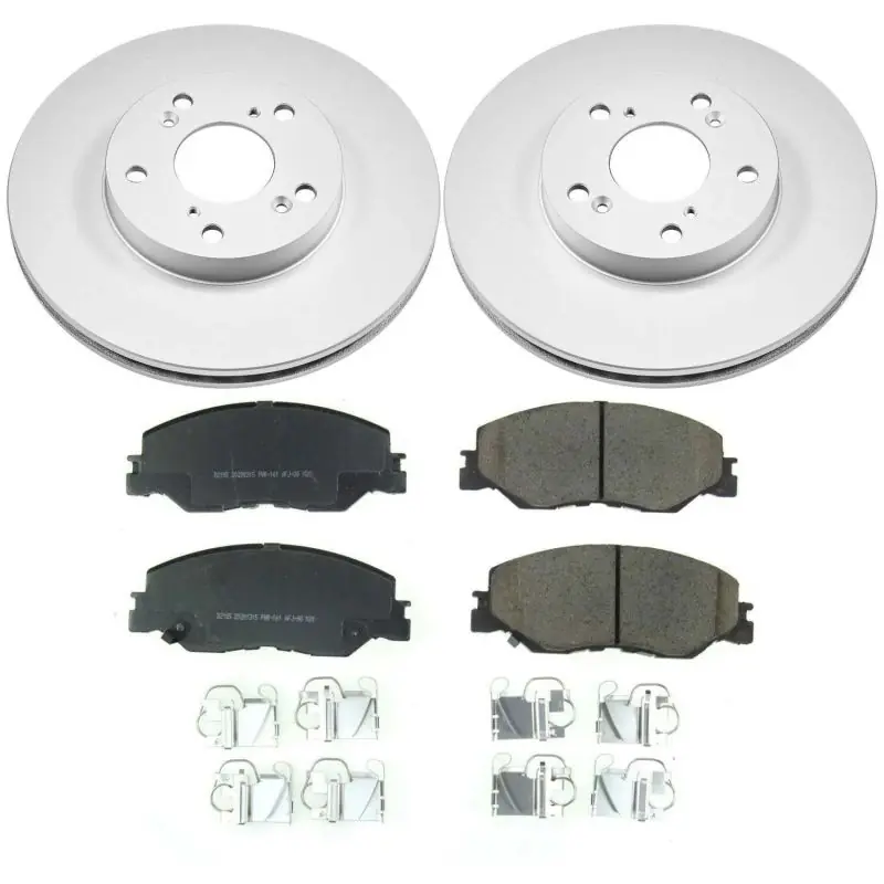 Power Stop 2019 Honda Insight Front Z17 Evolution Geomet Coated Brake Kit (PSBCRK8318)