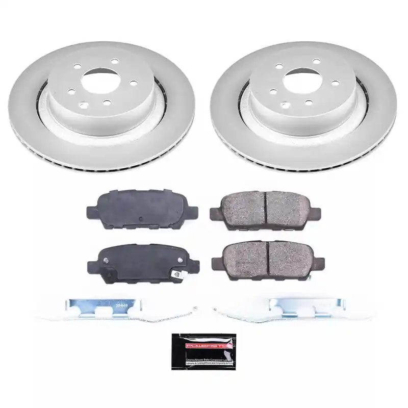 Power Stop 14-15 Infiniti Q60 Rear Z17 Coated Brake Kit (PSBCRK9062)