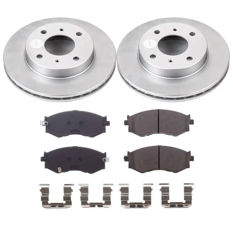 Power Stop 91-96 Infiniti G20 Front Z17 Coated Brake Kit (PSBCRK9172)