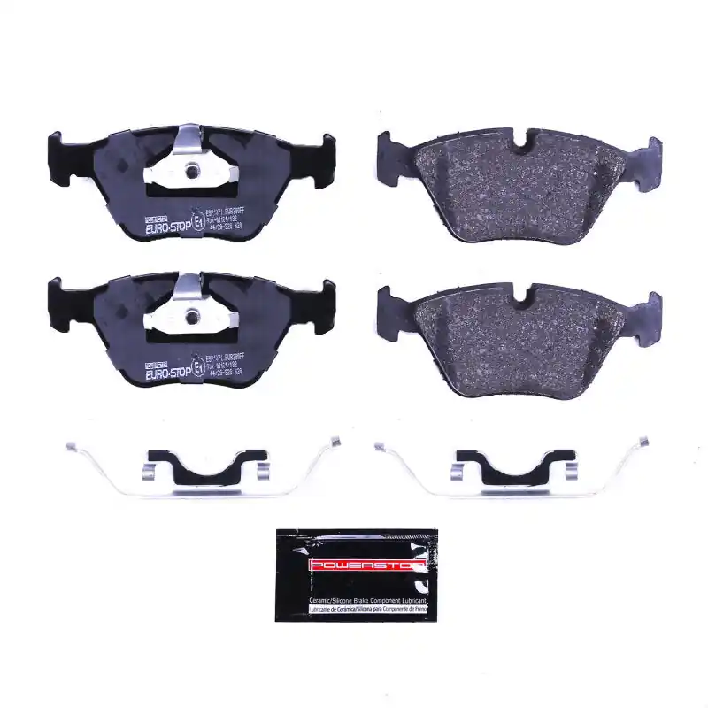 Power Stop 05-06 BMW M3 Euro-Stop ECE-R90 Front Brake Pads (PSBESP1071)