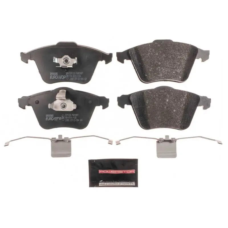 Power Stop 10-11 Volvo V50 Euro-Stop ECE-R90 Front Brake Pads (PSBESP1228)
