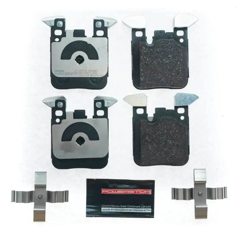 Power Stop 15-20 BMW M4 Euro-Stop ECE-R90 Rear Brake Pads (PSBESP2134)