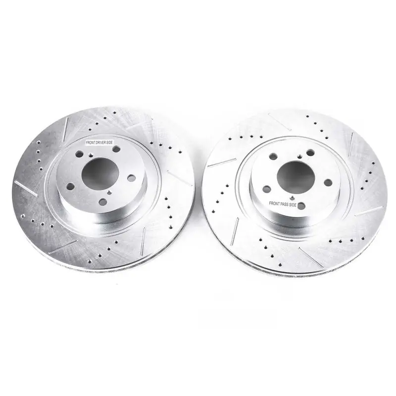 Power Stop 13-16 Scion FR-S Front Evolution Drilled & Slotted Rotors - Pair (PSBJBR1165XPR)