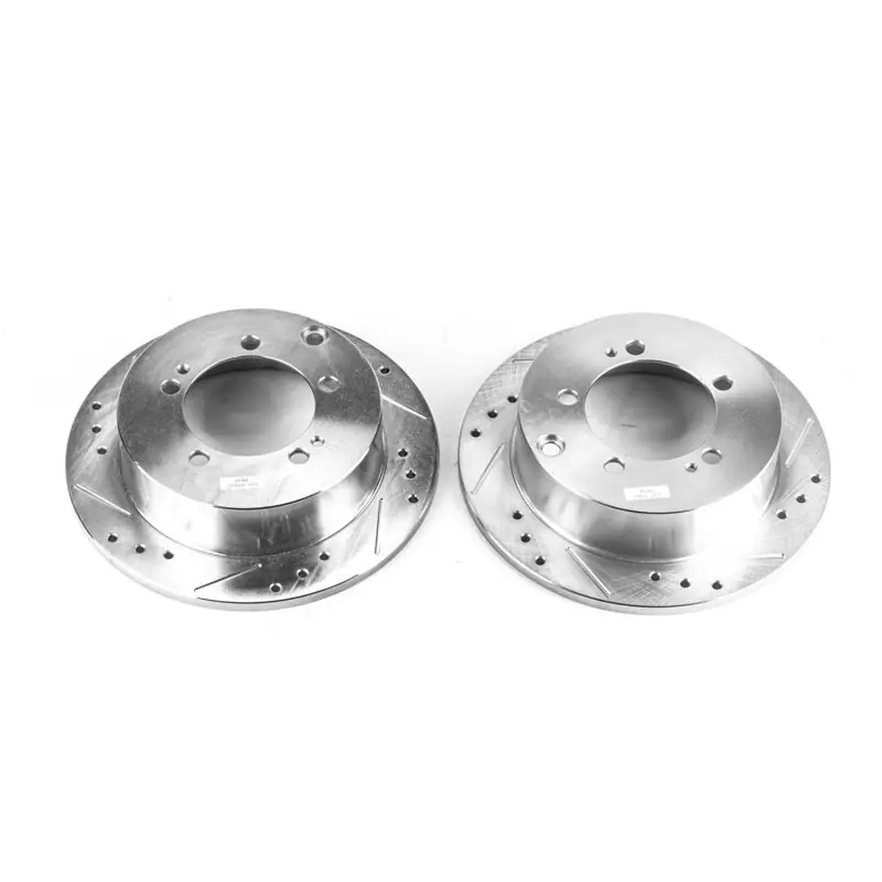 Power Stop 95-05 Chrysler Sebring Rear Evolution Drilled & Slotted Rotors - Pair (PSBJBR772XPR)