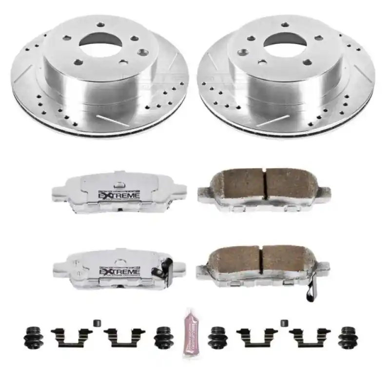 Power Stop 03-05 Infiniti G35 Rear Z26 Street Warrior Brake Kit (PSBK103-26)