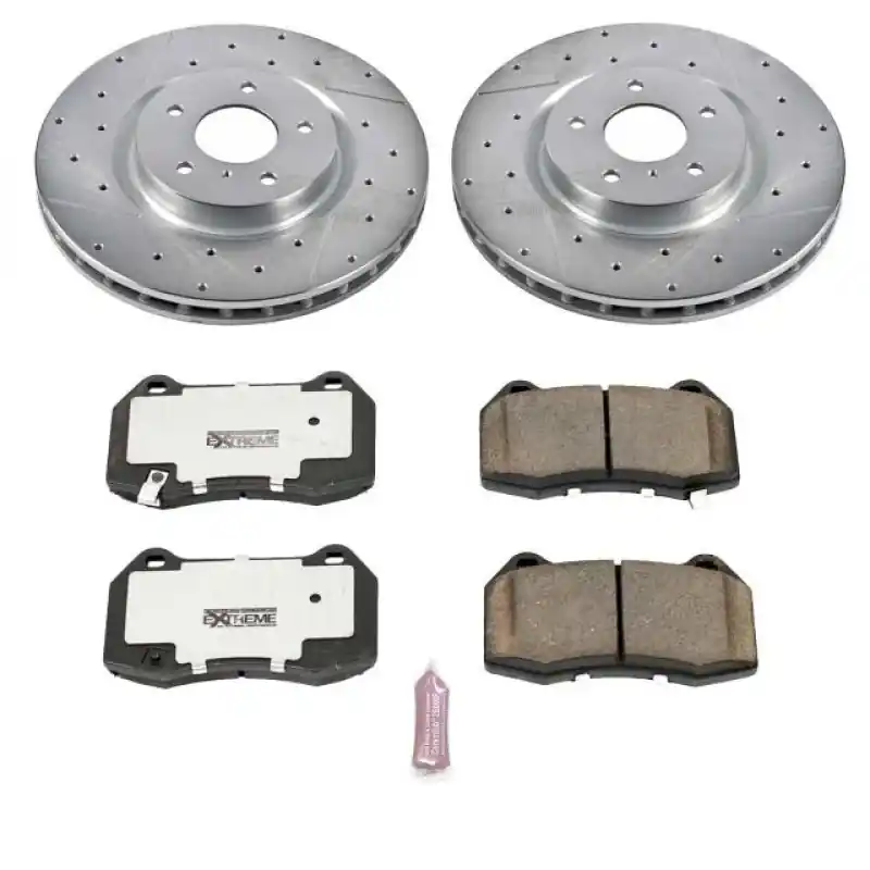 Power Stop 03-04 Infiniti G35 Front Z26 Street Warrior Brake Kit (PSBK104-26)