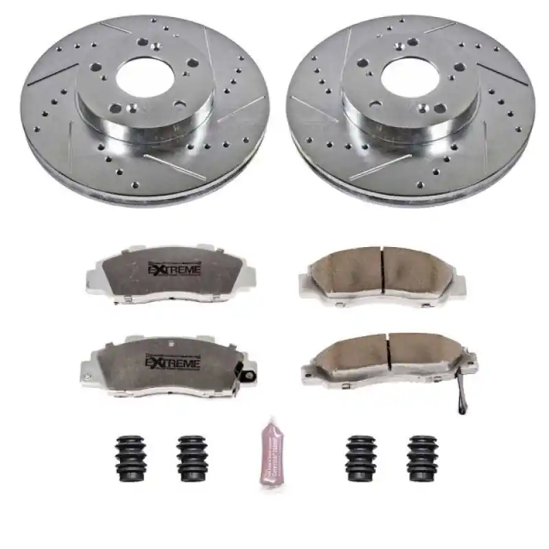 Power Stop 98-02 Honda Accord Front Z26 Street Warrior Brake Kit (PSBK1041-26)