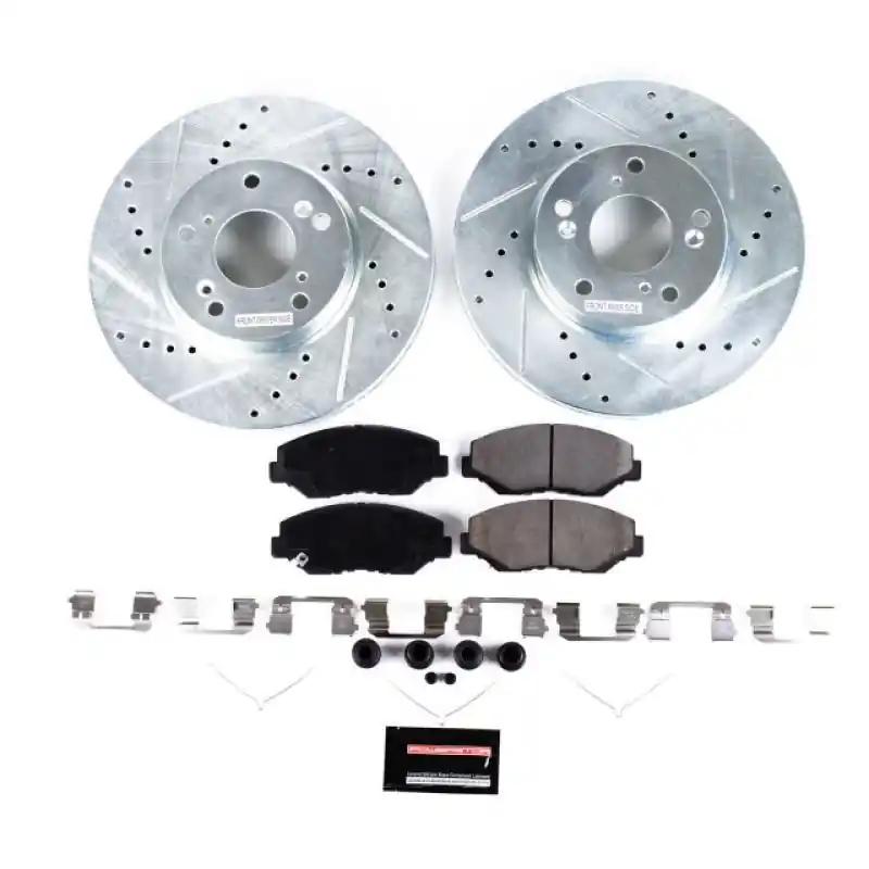 Power Stop 14-15 Acura ILX Front Z23 Evolution Sport Brake Kit (PSBK1043)