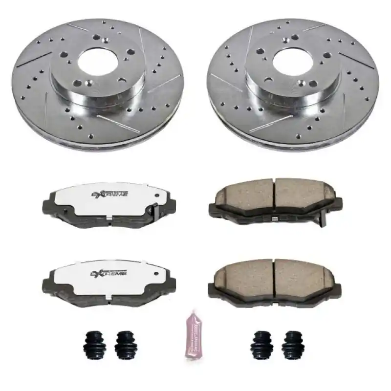 Power Stop 14-15 Acura ILX Front Z26 Street Warrior Brake Kit (PSBK1043-26)