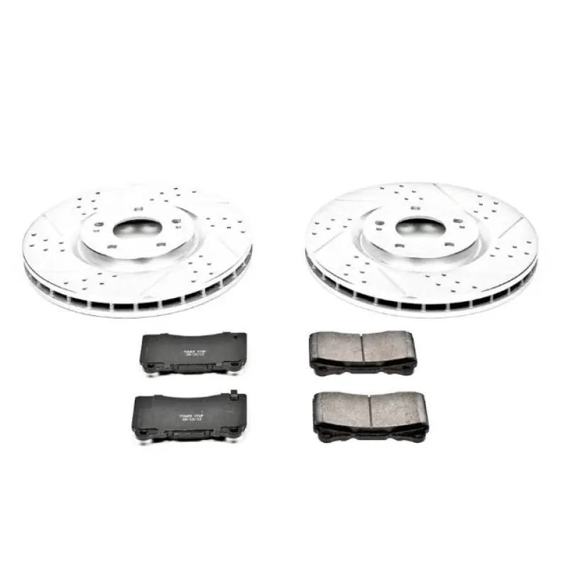 Power Stop 03-06 Mitsubishi Lancer Front Z23 Evolution Sport Brake Kit (PSBK107)