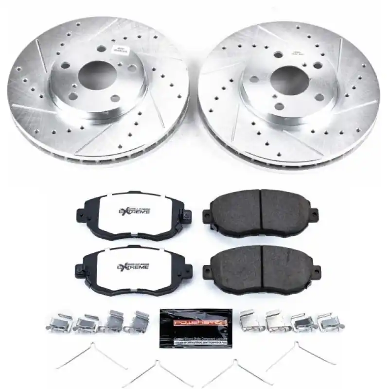 Power Stop 93-05 Lexus GS300 Front Z26 Street Warrior Brake Kit (PSBK1077-26)