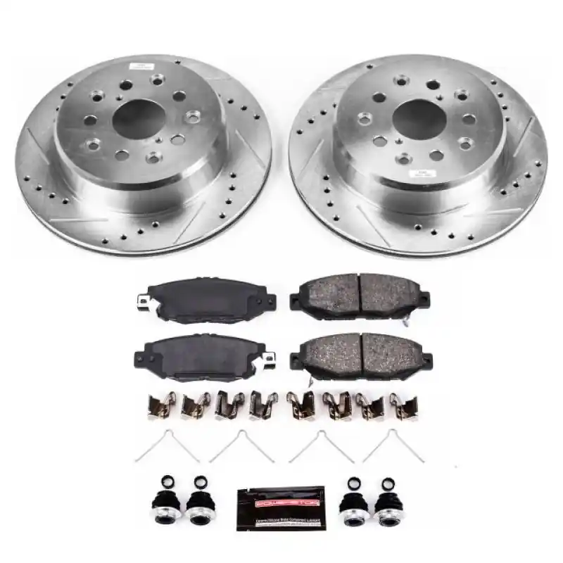 Power Stop 93-97 Lexus GS300 Rear Z23 Evolution Sport Brake Kit (PSBK1080)