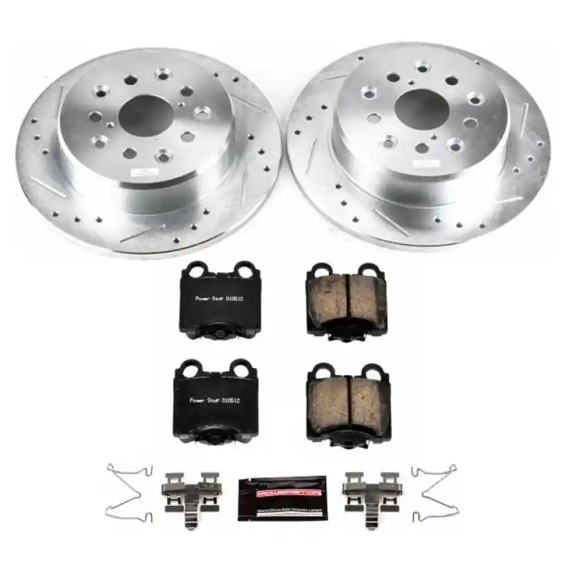 Power Stop 98-05 Lexus GS300 Rear Z23 Evolution Sport Brake Kit (PSBK1149)