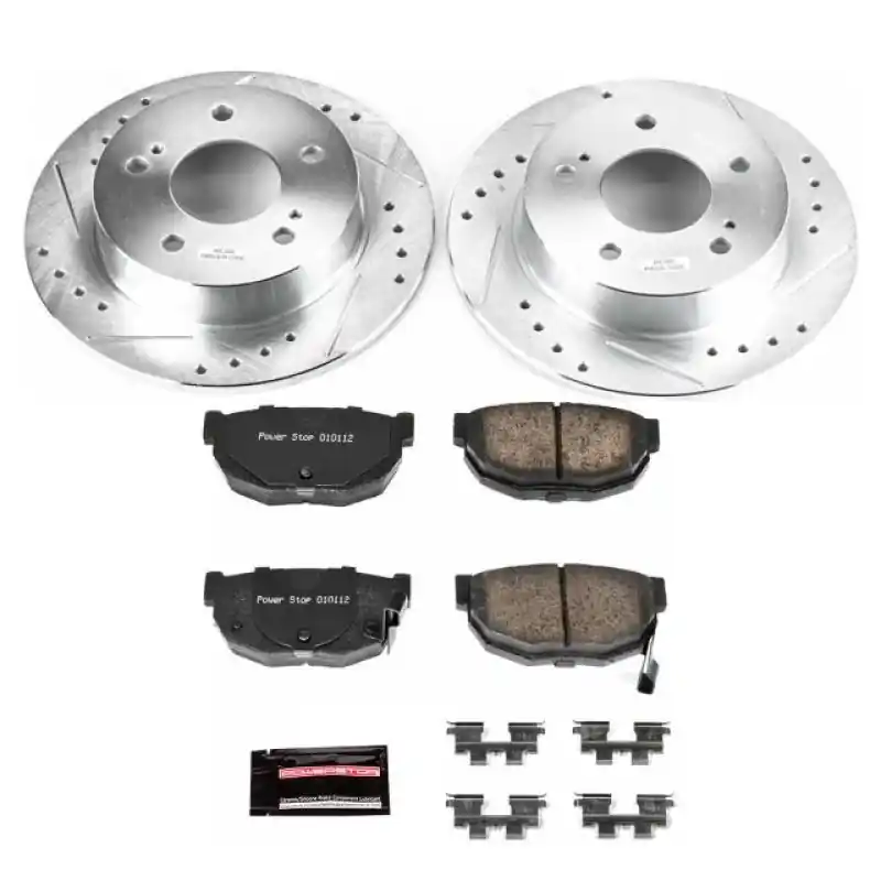 Power Stop 94-98 Nissan 240SX Rear Z23 Evolution Sport Brake Kit (PSBK1174)