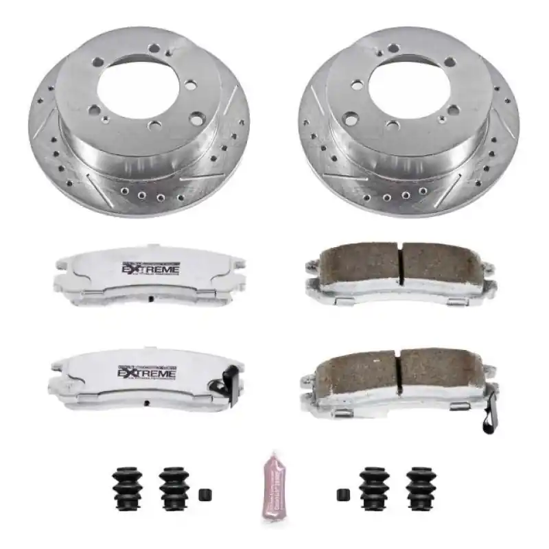 Power Stop 95-05 Chrysler Sebring Rear Z26 Street Warrior Brake Kit (PSBK1203-26)