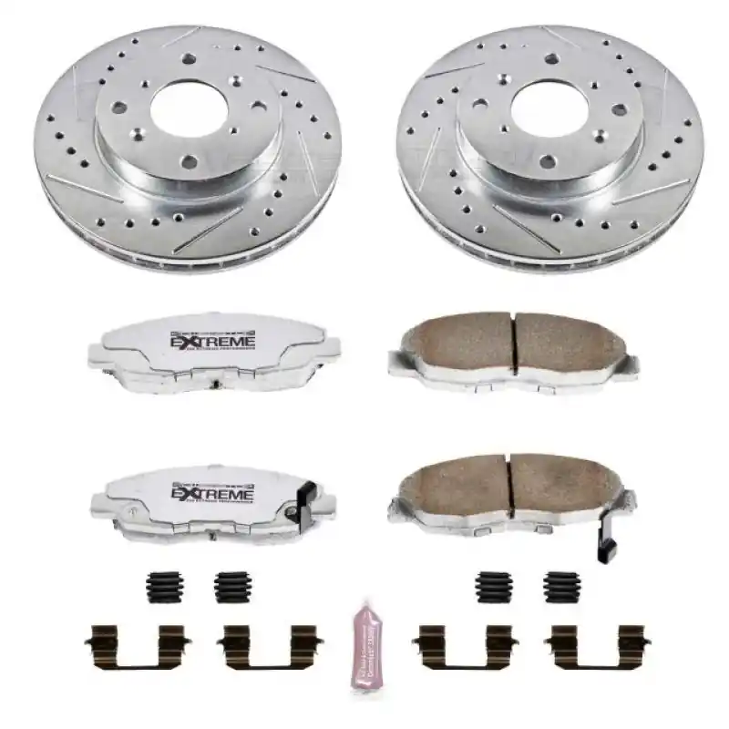 Power Stop 98-99 Acura CL Front Z26 Street Warrior Brake Kit (PSBK1239-26)