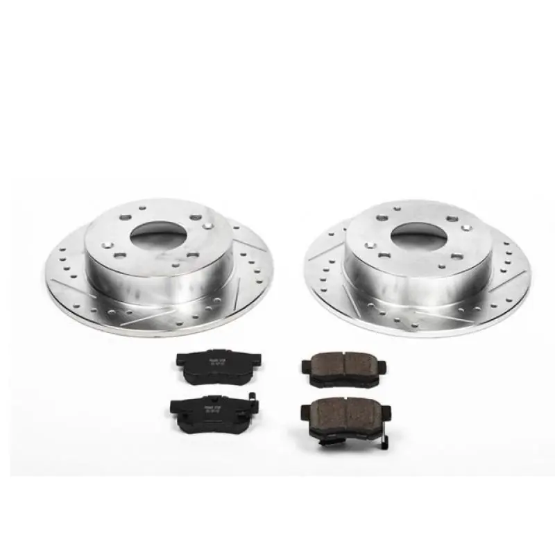 Power Stop 98-99 Acura CL Rear Z23 Evolution Sport Brake Kit (PSBK1244)