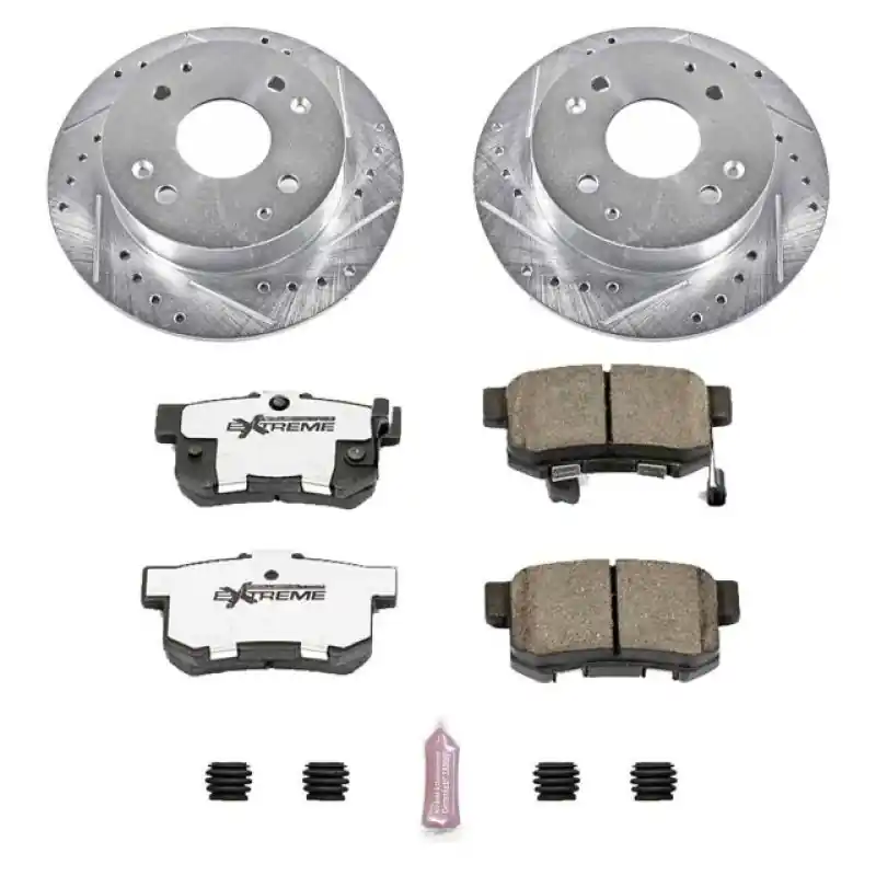 Power Stop 98-99 Acura CL Rear Z26 Street Warrior Brake Kit (PSBK1244-26)