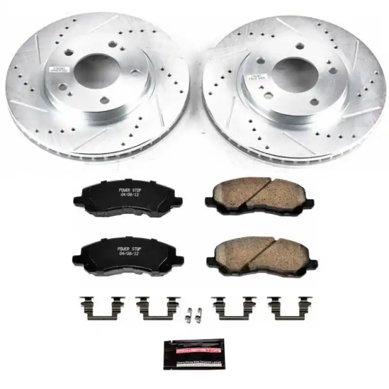 Power Stop 01-05 Chrysler Sebring Front Z23 Evolution Sport Brake Kit (PSBK1678)