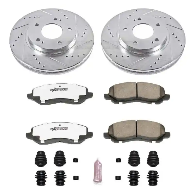 Power Stop 01-05 Chrysler Sebring Front Z26 Street Warrior Brake Kit (PSBK1678-26)