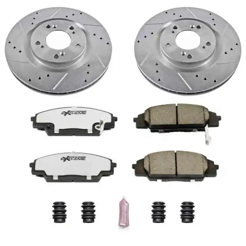 Power Stop 00-09 Honda S2000 Front Z26 Street Warrior Brake Kit (PSBK2276-26)