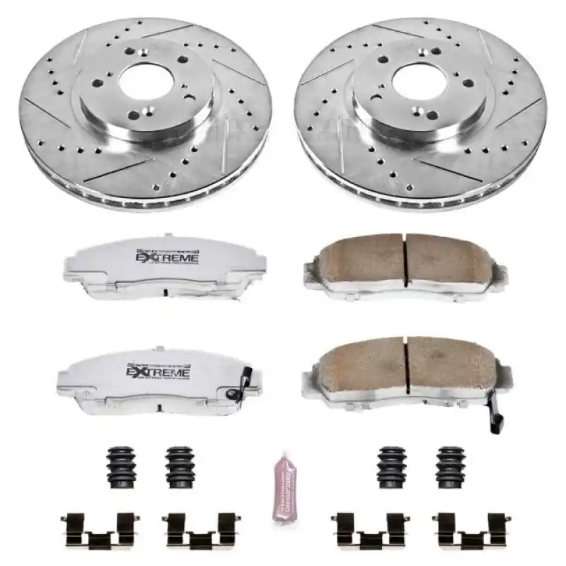 Power Stop 01-03 Acura CL Front Z26 Street Warrior Brake Kit (PSBK2292-26)