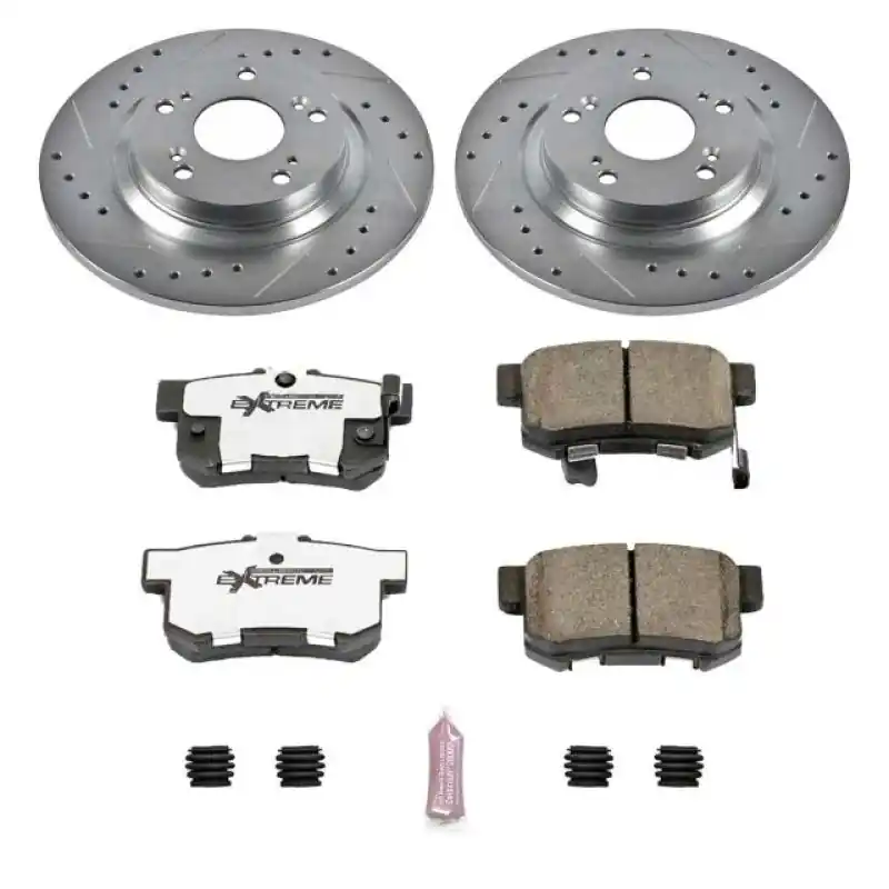 Power Stop 00-09 Honda S2000 Rear Z26 Street Warrior Brake Kit (PSBK2310-26)
