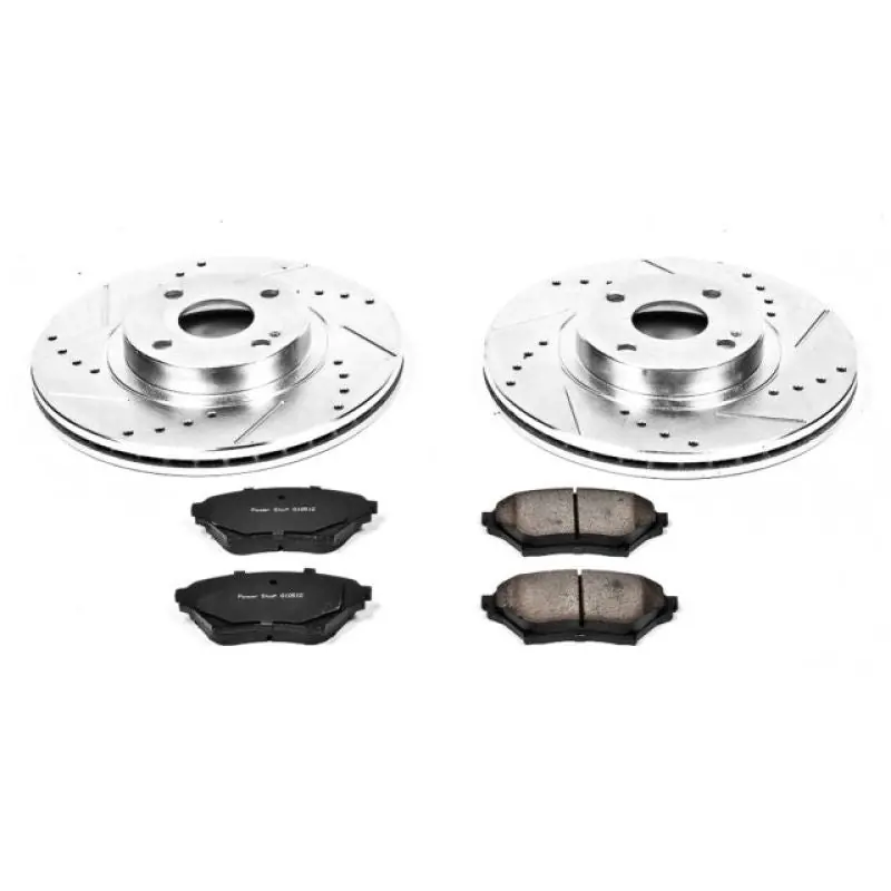Power Stop 01-05 Mazda Miata Front Z23 Evolution Sport Brake Kit (PSBK2353)