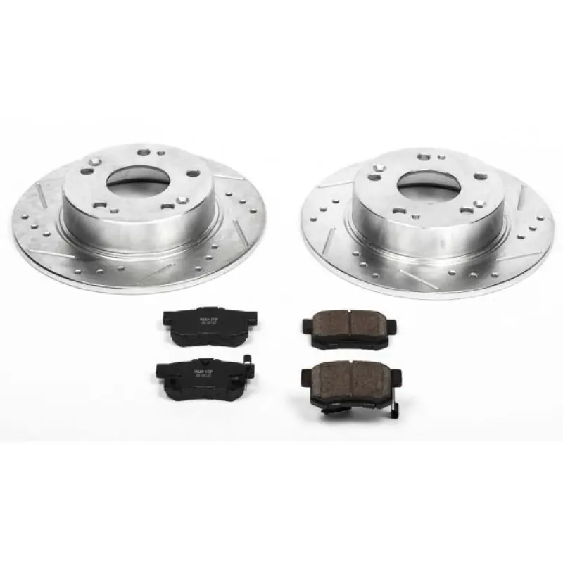 Power Stop 04-08 Acura TSX Rear Z23 Evolution Sport Brake Kit (PSBK2391)