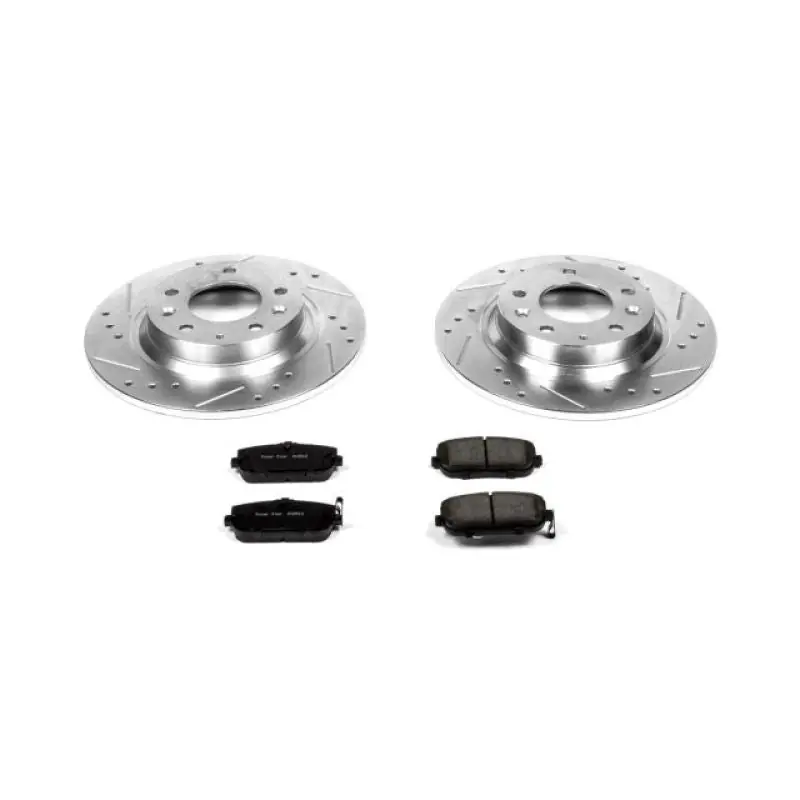 Power Stop 06-15 Mazda MX-5 Miata Rear Z23 Evolution Sport Brake Kit (PSBK2451)