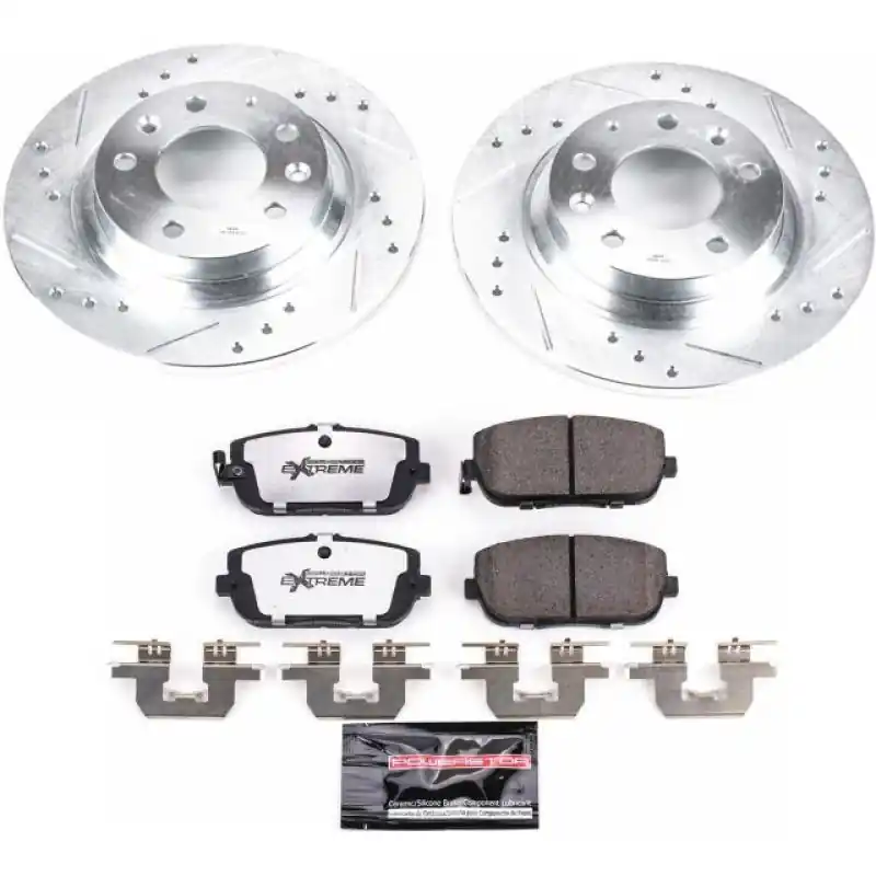 Power Stop 06-15 Mazda MX-5 Miata Rear Z26 Street Warrior Brake Kit (PSBK2451-26)