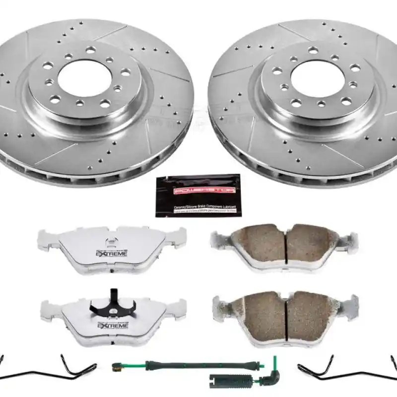 Power Stop 01-06 BMW M3 Front Z26 Street Warrior Brake Kit (PSBK2903-26)