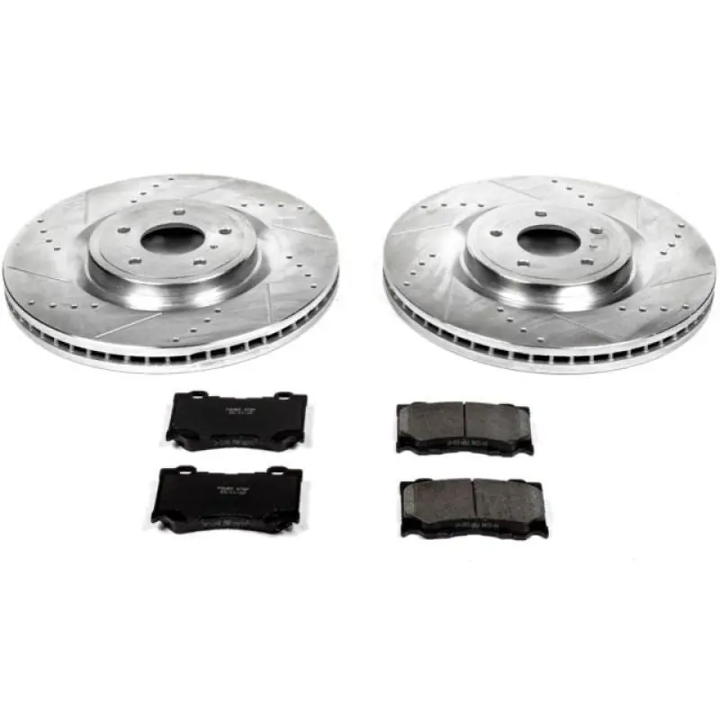 Power Stop 09-13 Infiniti FX50 Front Z23 Evolution Sport Brake Kit (PSBK2915)