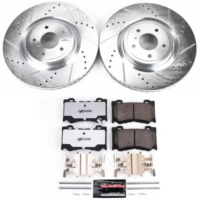 Power Stop 09-13 Infiniti FX50 Front Z26 Street Warrior Brake Kit (PSBK2915-26)