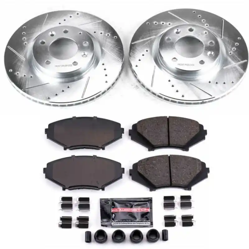 Power Stop 04-08 Mazda RX-8 Front Z23 Evolution Sport Brake Kit (PSBK2964)