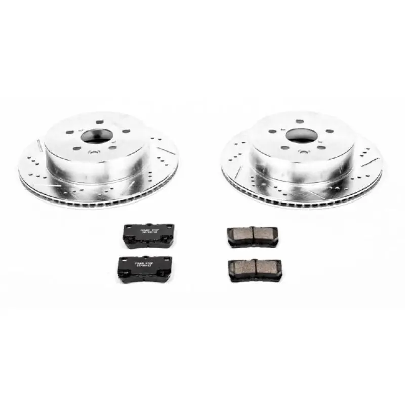 Power Stop 2006 Lexus GS300 Rear Z23 Evolution Sport Brake Kit (PSBK2977)