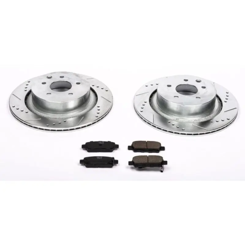 Power Stop 07-08 Infiniti G35 Rear Z23 Evolution Sport Brake Kit (PSBK2986)
